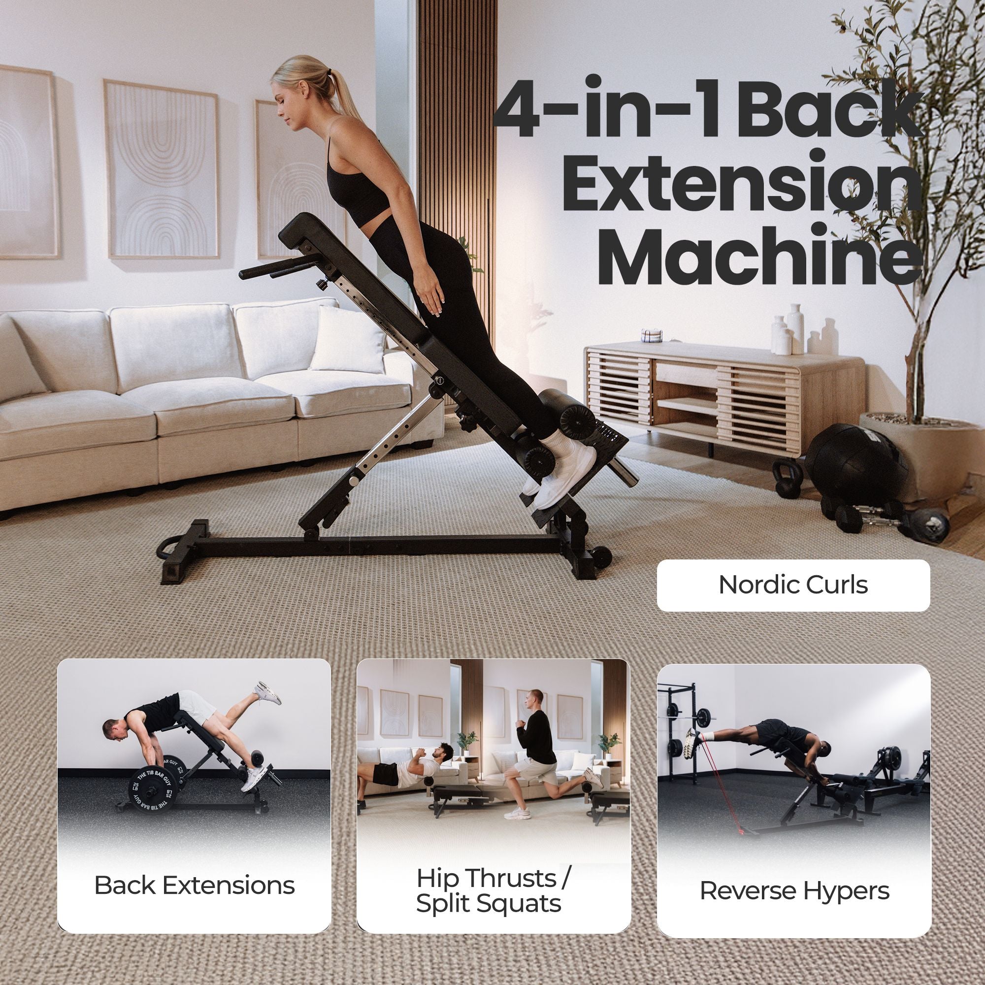 Nordic Back Extension Machine V2