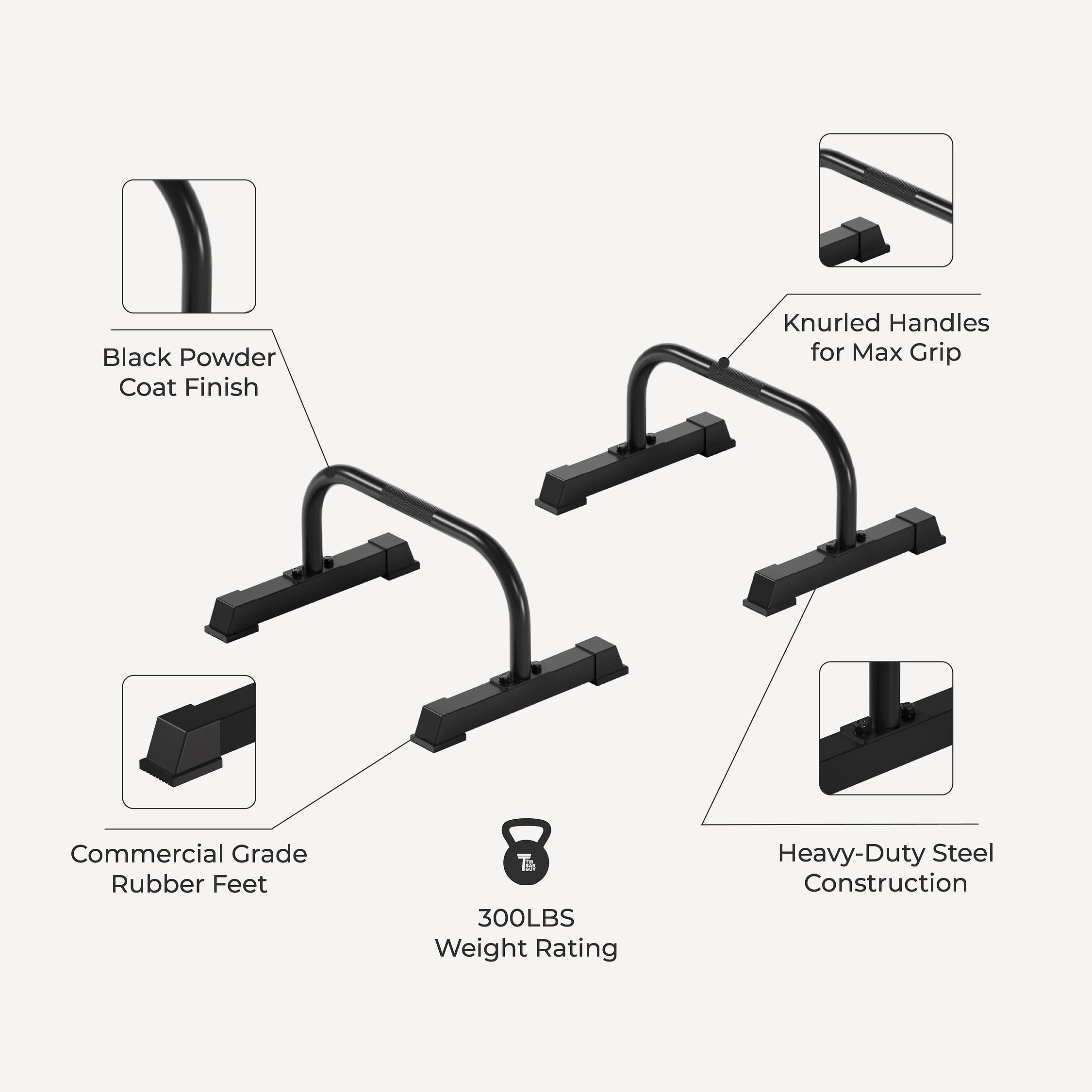 TBG Parallel Bars - Infographic