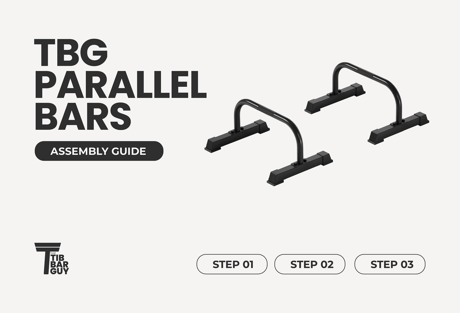 TBG Parallel Bars: Assembly Guide