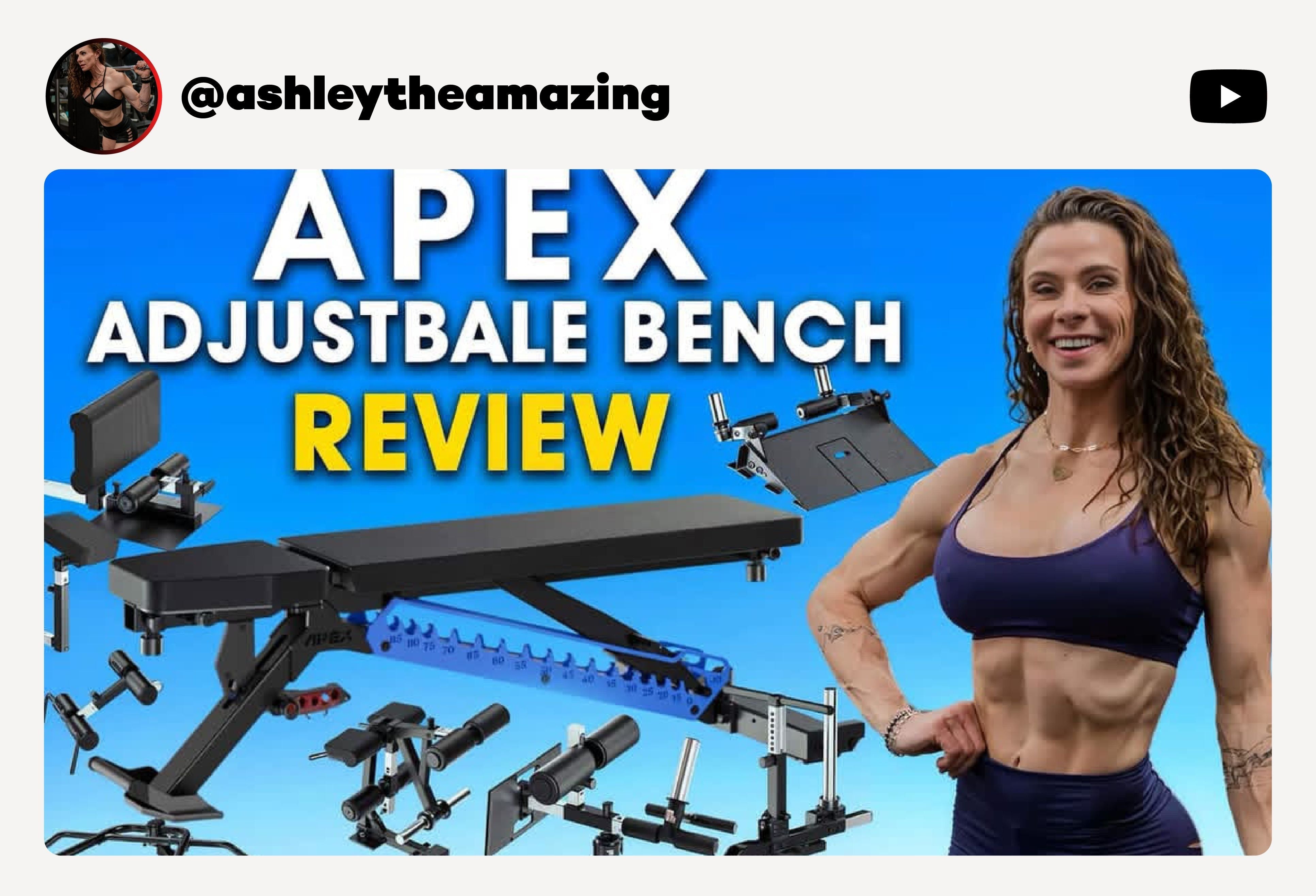 Ashley the Amazing Hands-On With The Apex Ecosytem: Full Home Gym in One
