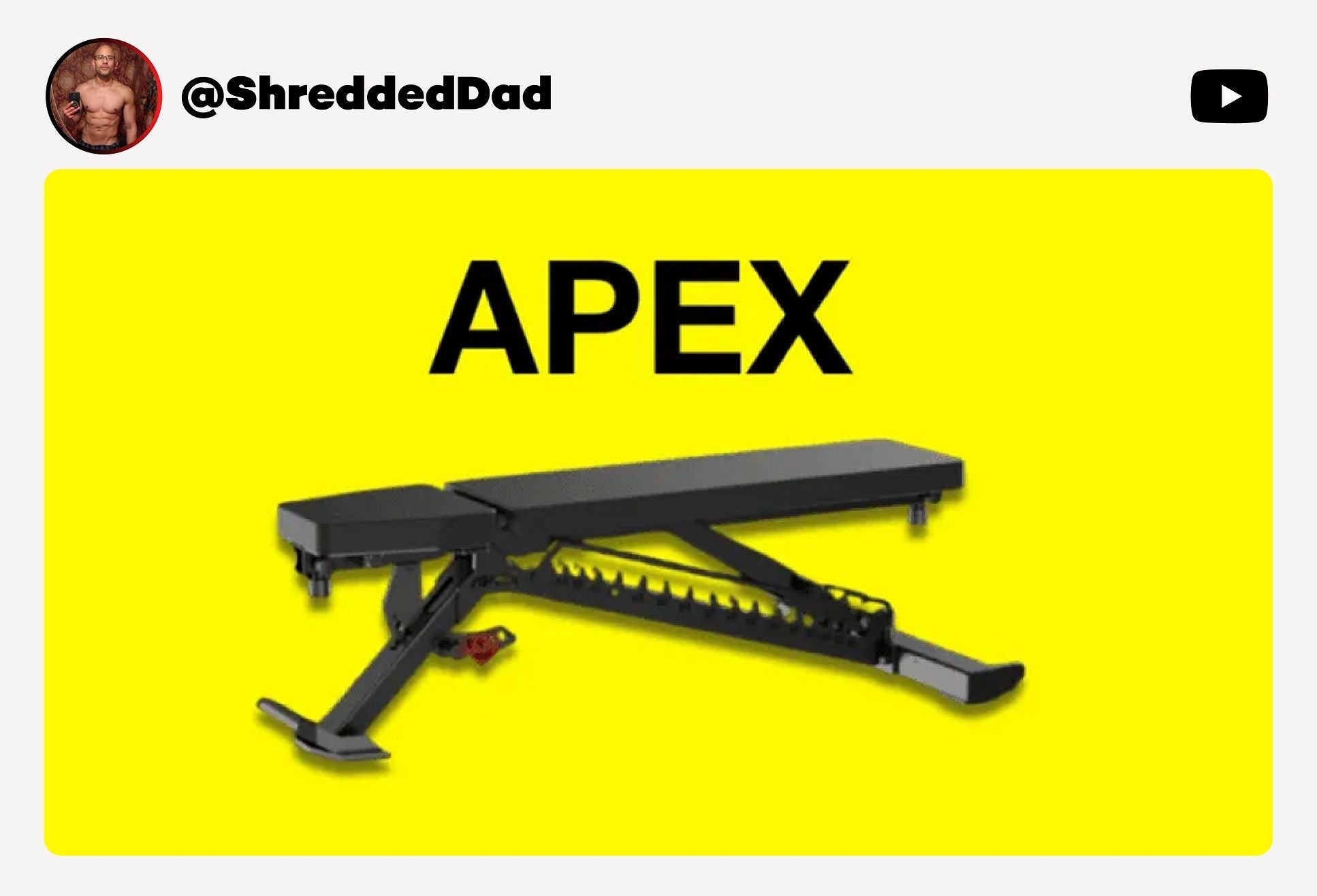 Shredded Dad Takes on The Apex Ecosystem Can One Bench Replace Your Gym?