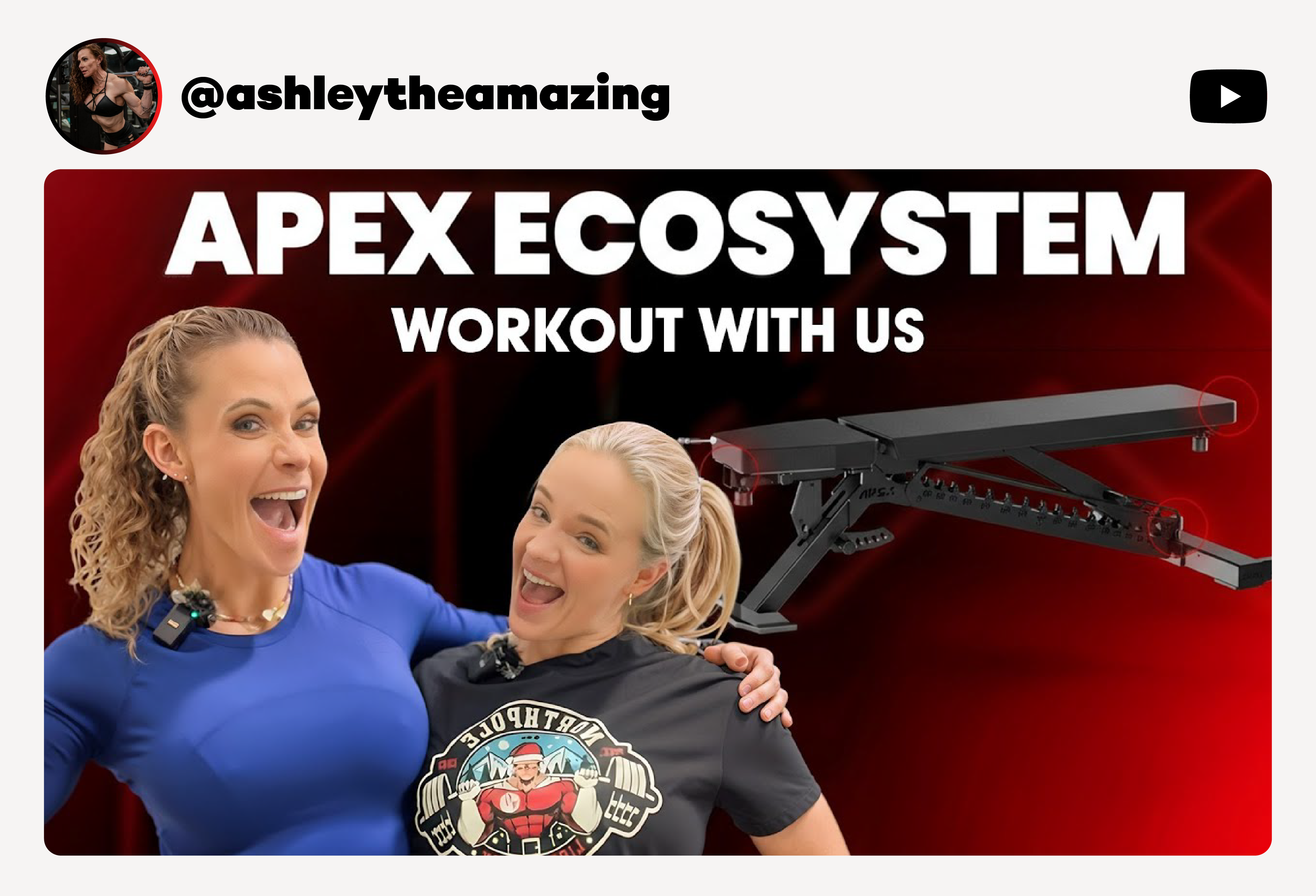 Full Body Workout Setup That Actually Saves Space: Apex Ecosystem Bench | Ashley the Amazing Review