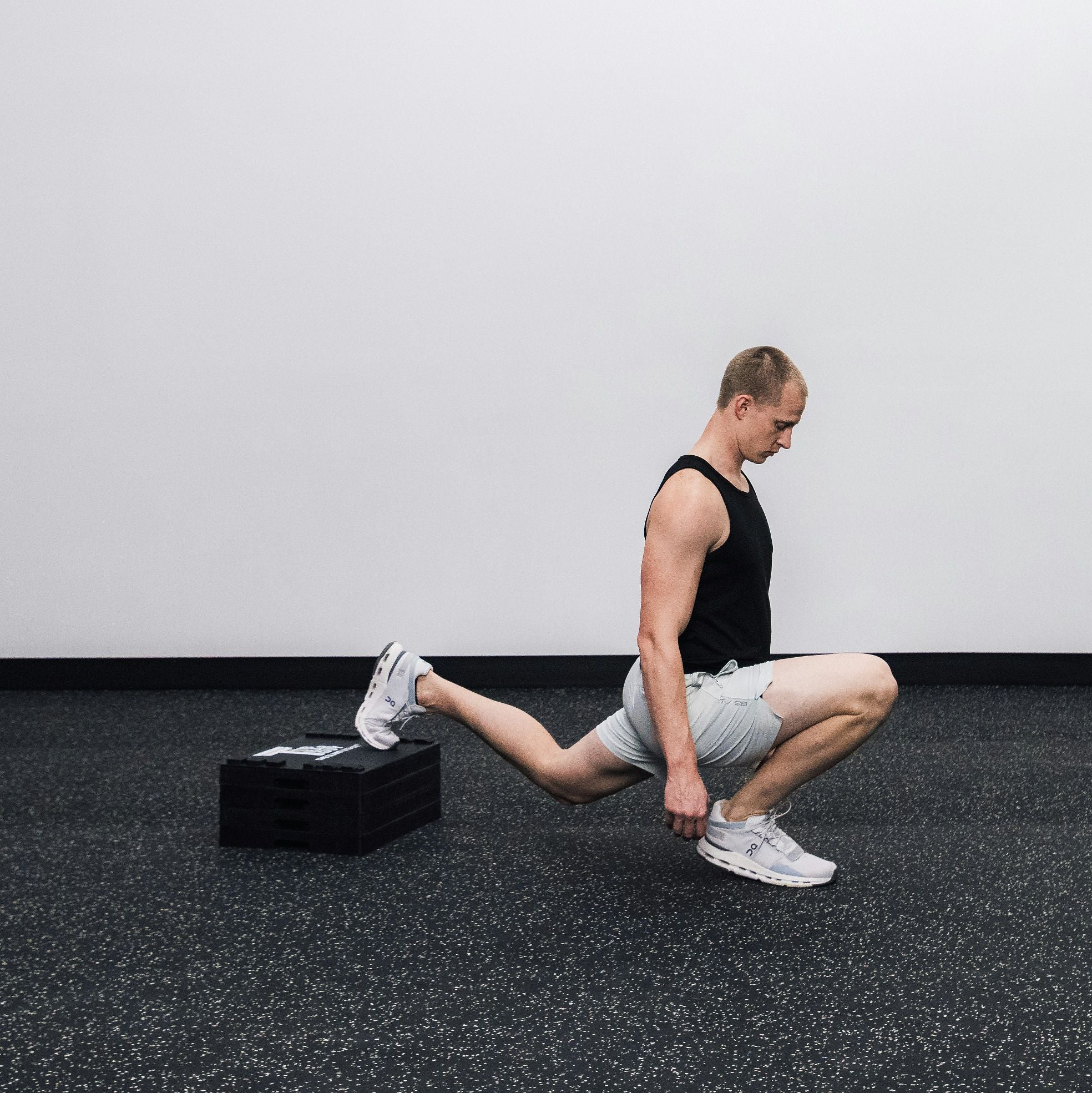 3x Slant Stack Platforms - Rear Foot Elevated Split Squat