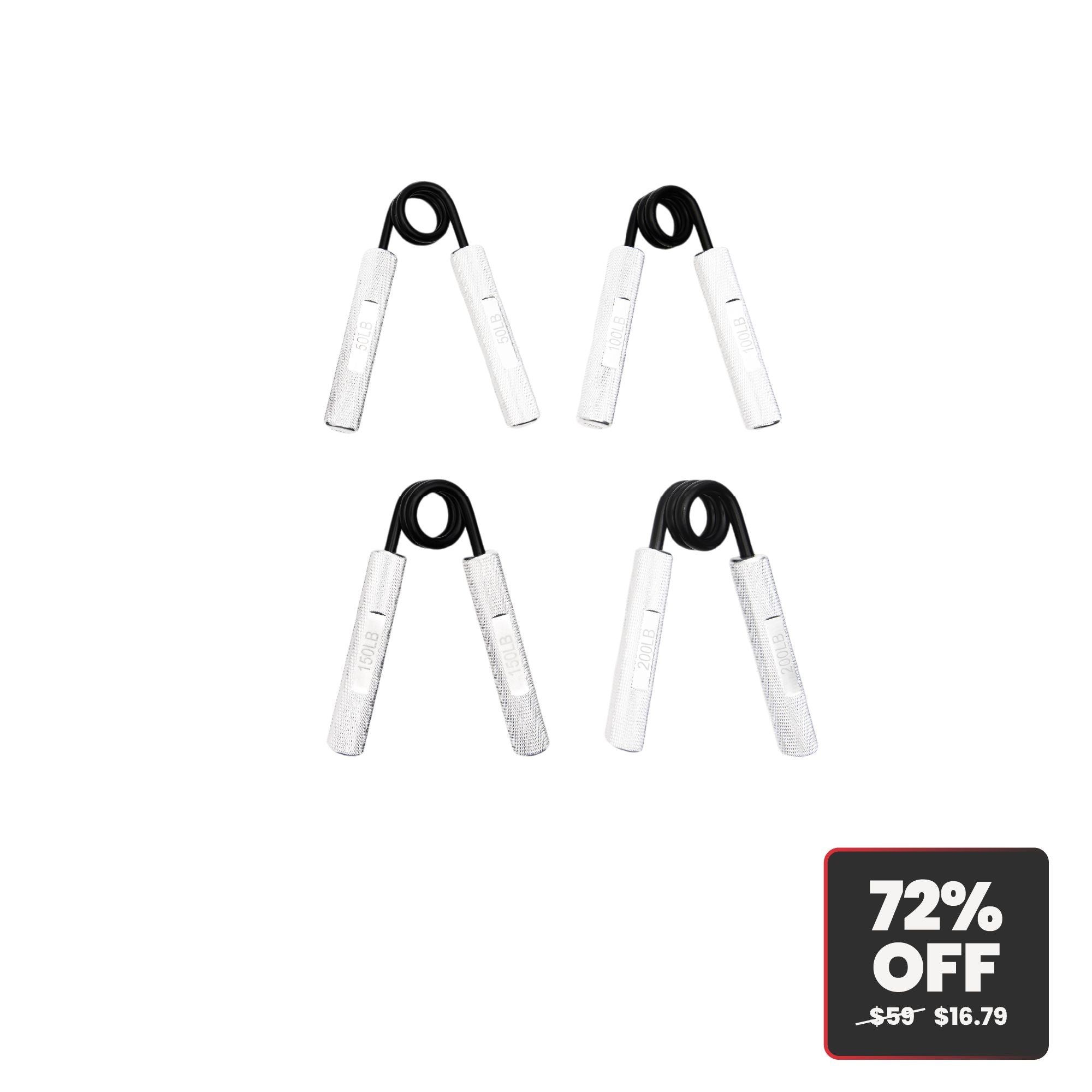 Hand Gripper | Grip Trainer | 50-200LB Grip Crushers Set – The Tib