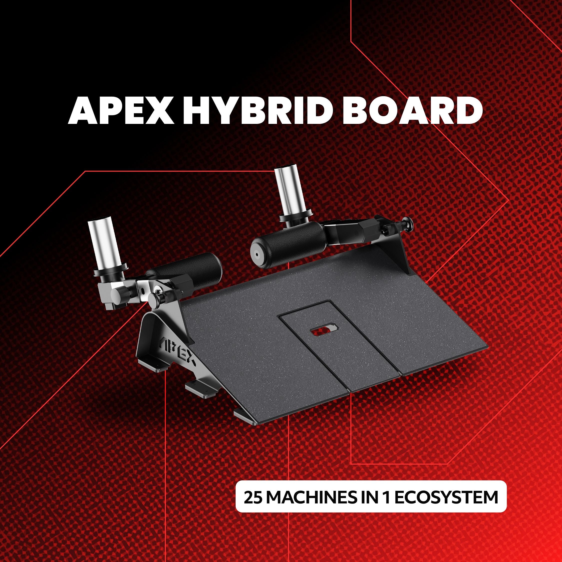 APEX Hybrid Board attachment for the APEX Adjustable Bench ecosystem.