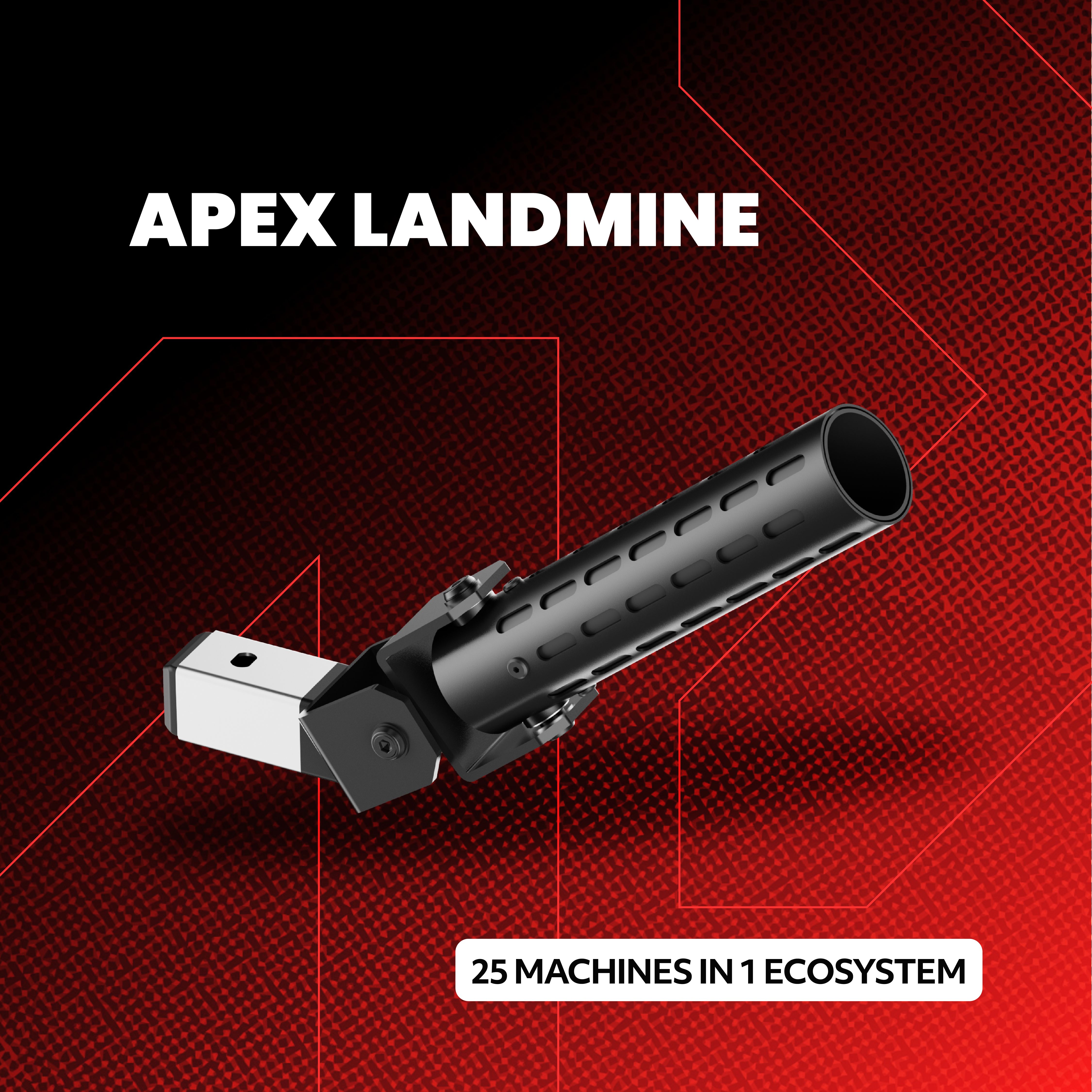APEX Landmine attachment for the APEX Adjustable Bench ecosystem.