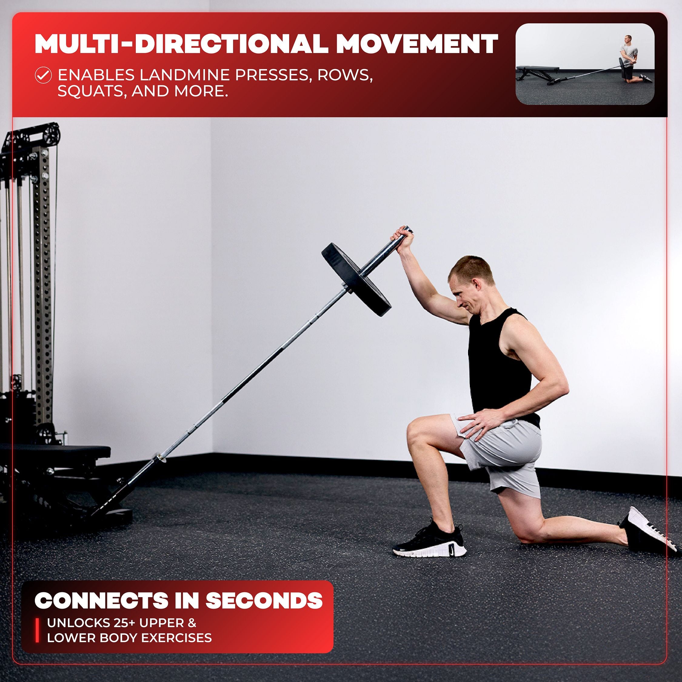 APEX Landmine Connects in Seconds, Unlocks 25+ Exercises