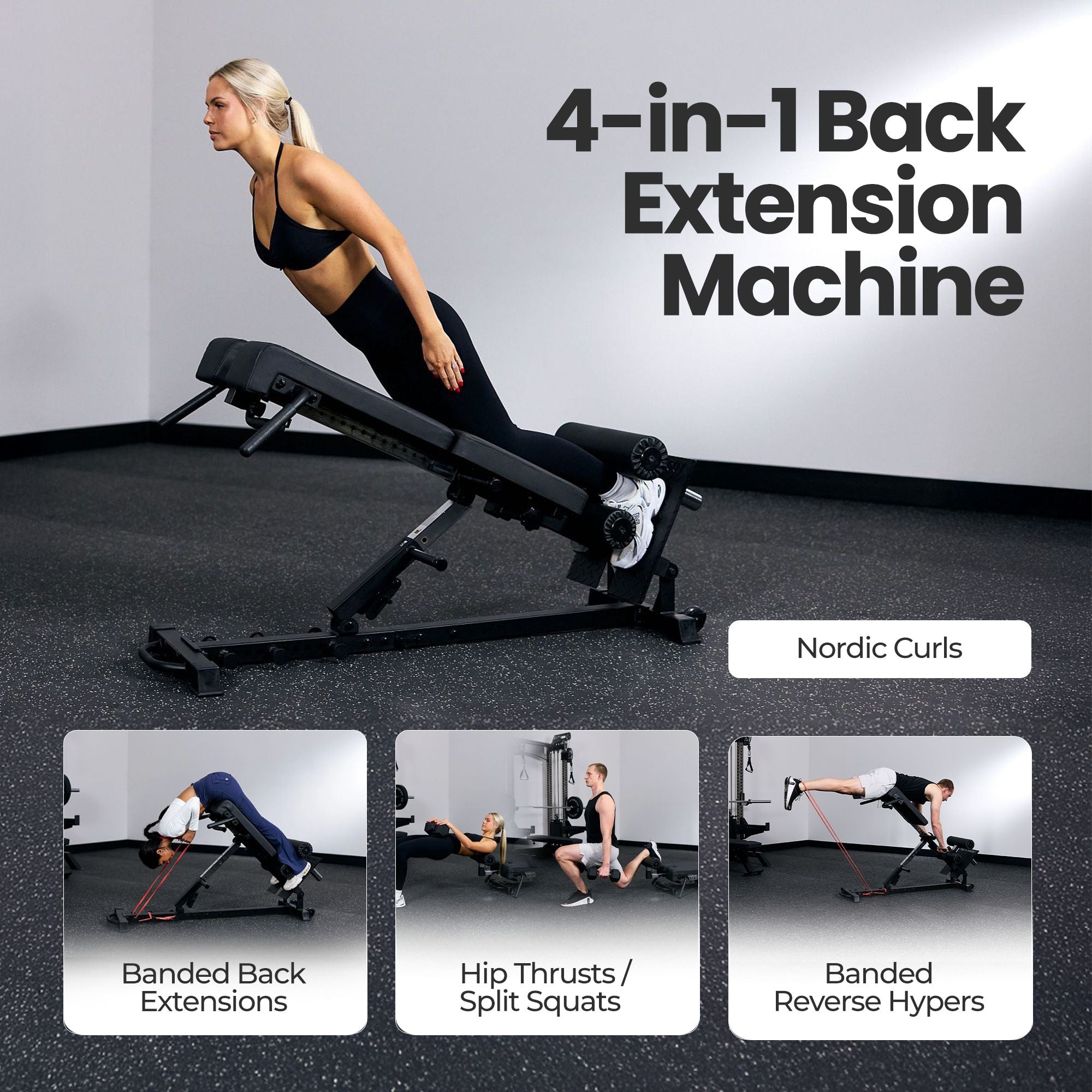 Nordic Back Extension Machine V3