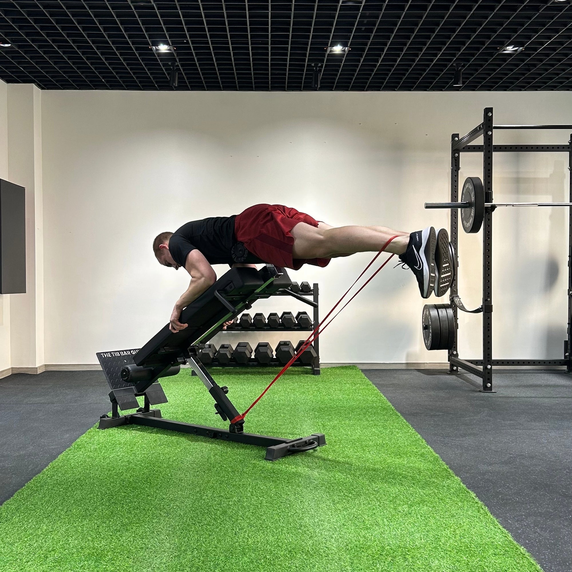 Nordic Back Extension Machine V2 | Nordic Bench + Back Extension + Hip ...