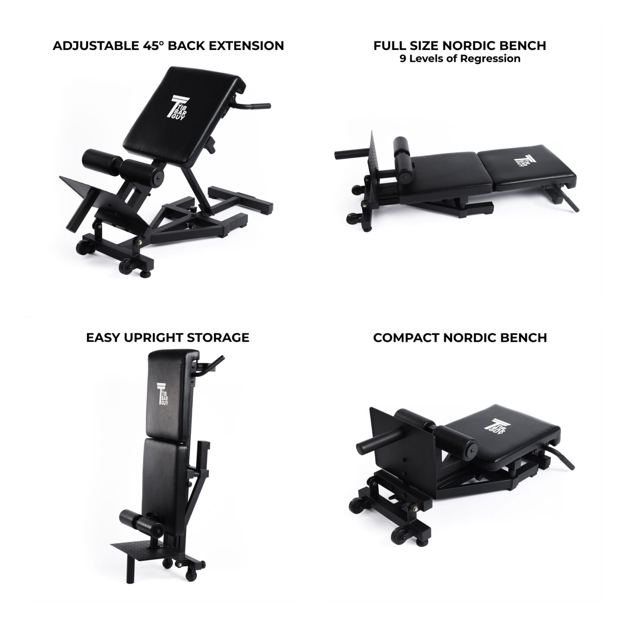 The Nordic Back Extension Machine Knees Over Toes Equipment