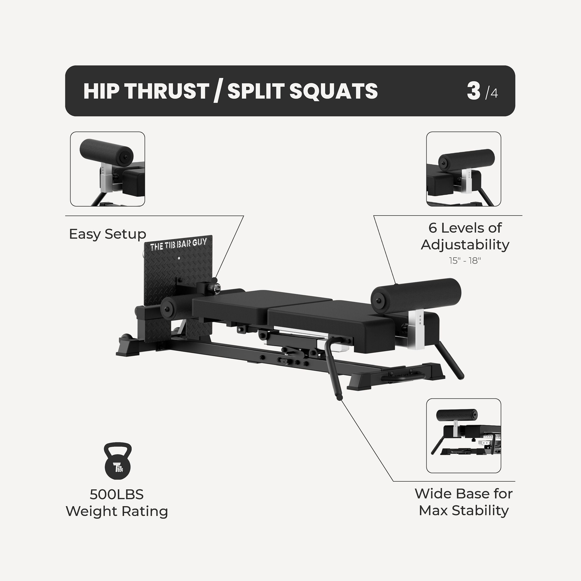 Nordic Back Extension Machine V2 - Infographic 3