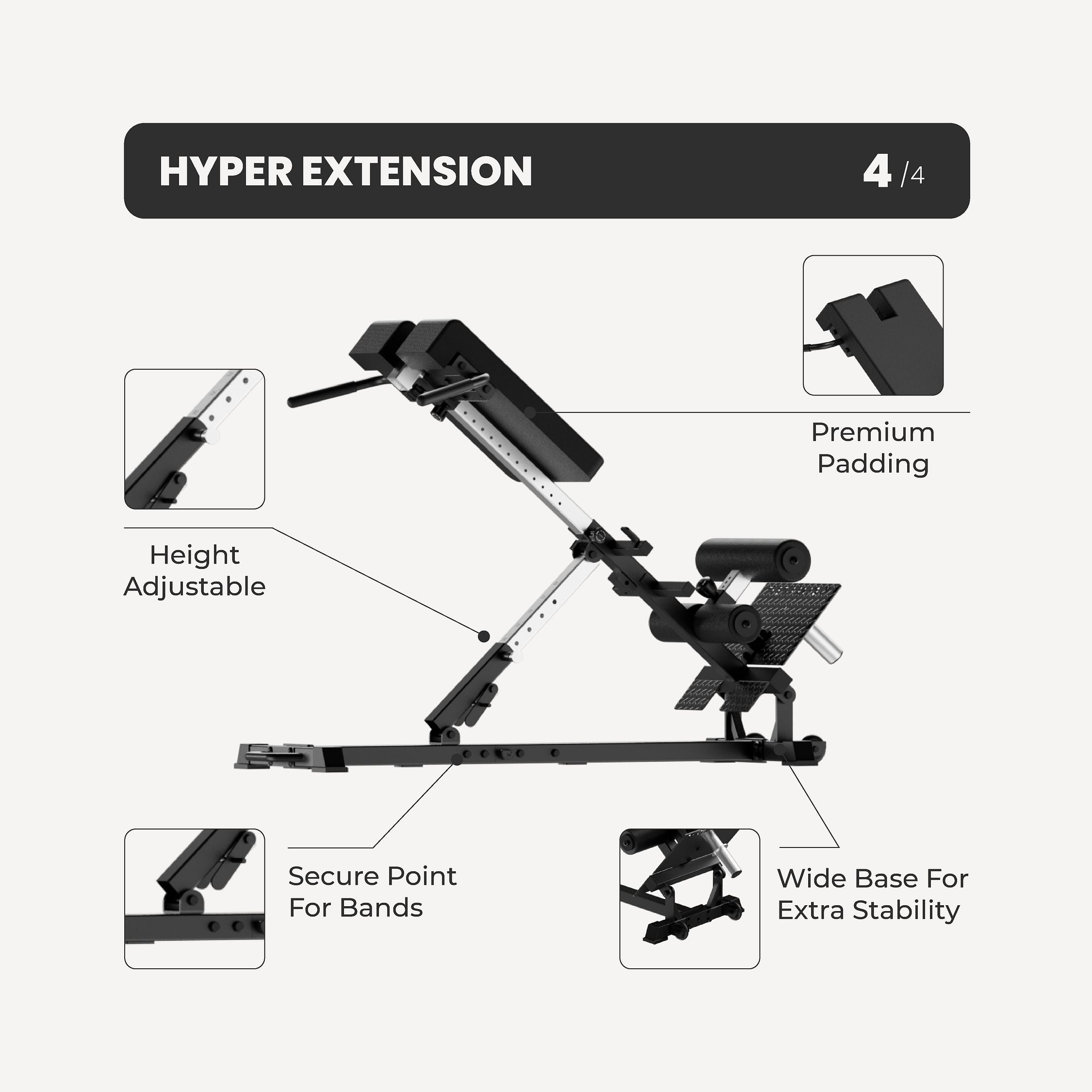 Nordic Back Extension Machine V2 - Infographic 4