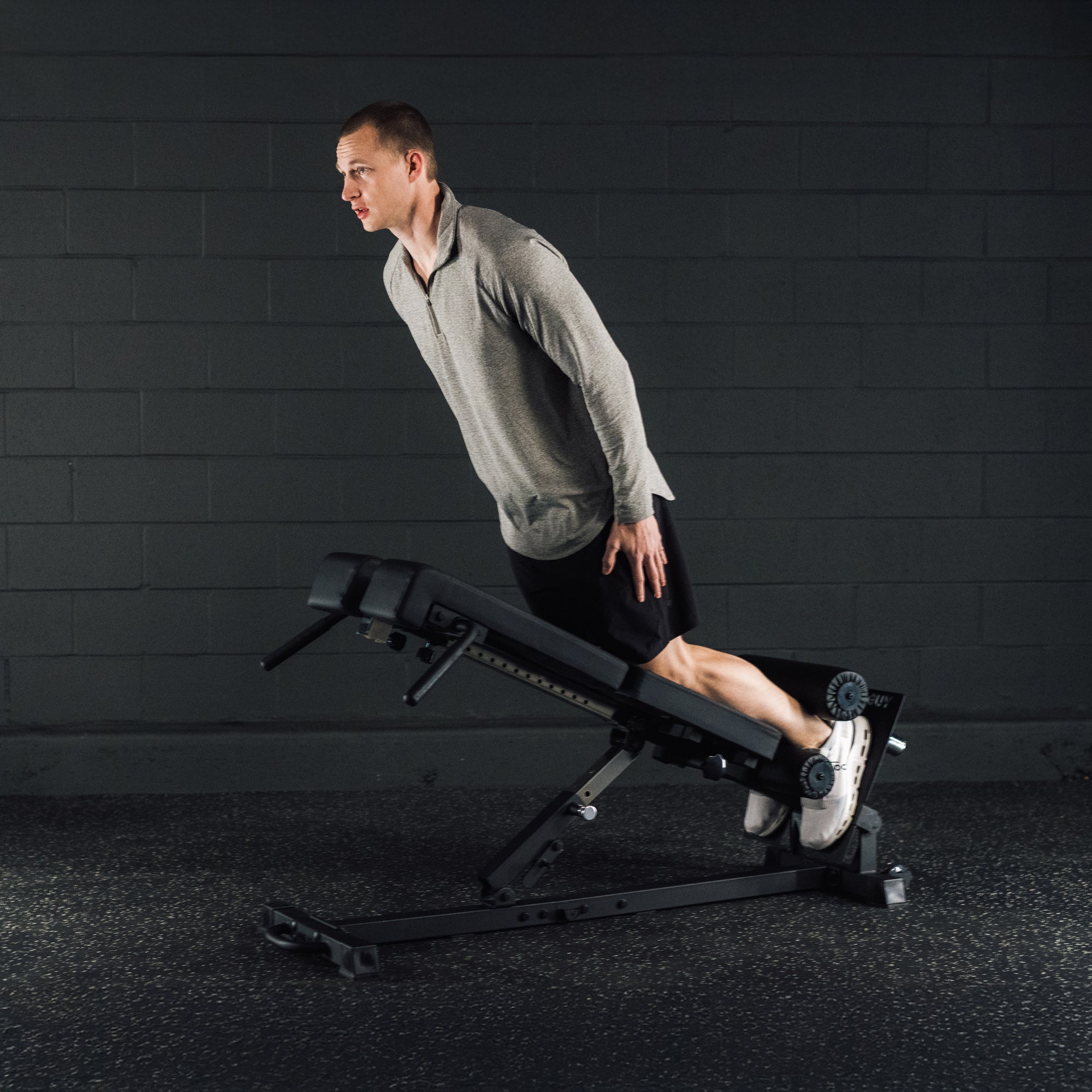 Back Extension Machine V2 Nordic Bench, Hip Thrust Machine