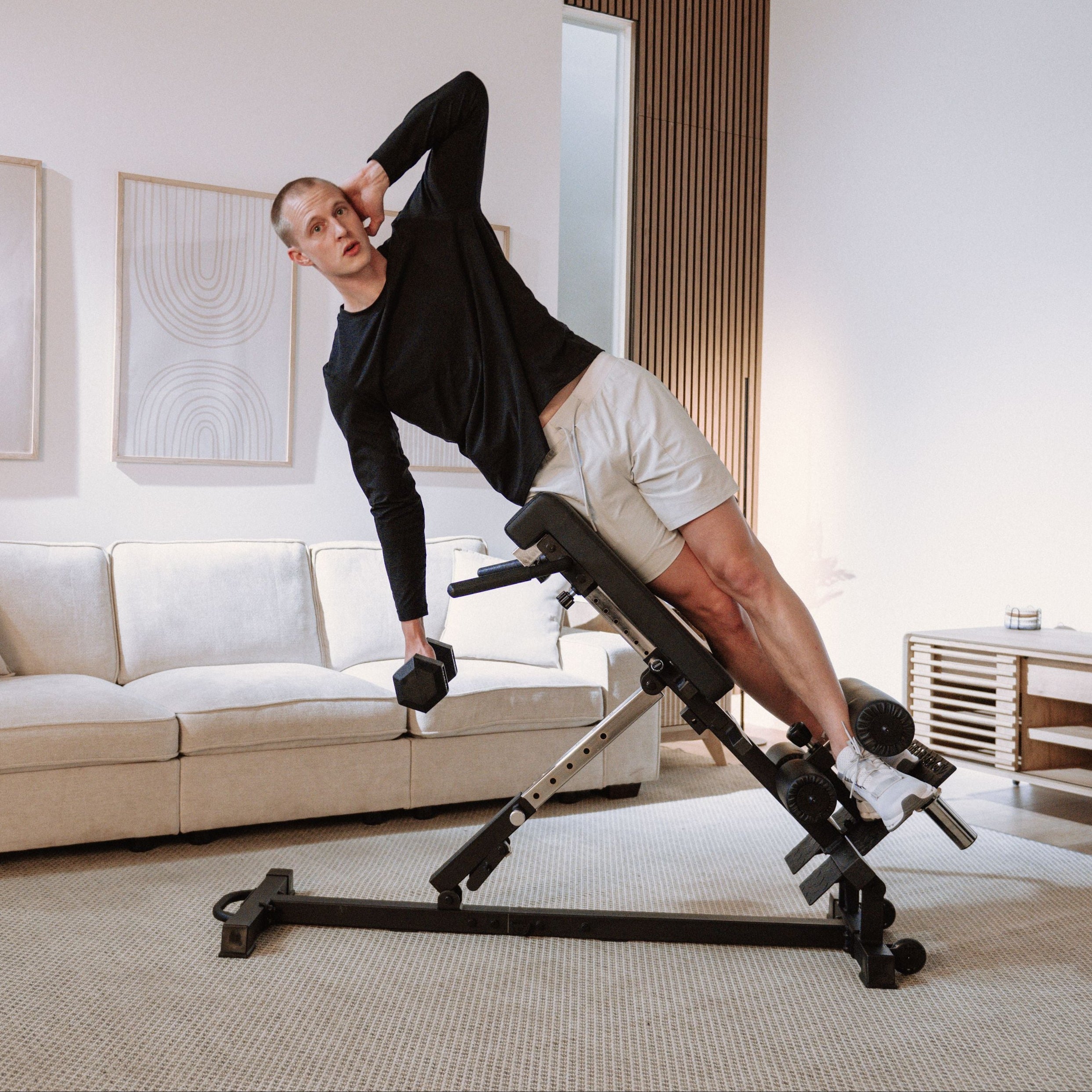 Nordic Back Extension Machine V2 - Ql Raise