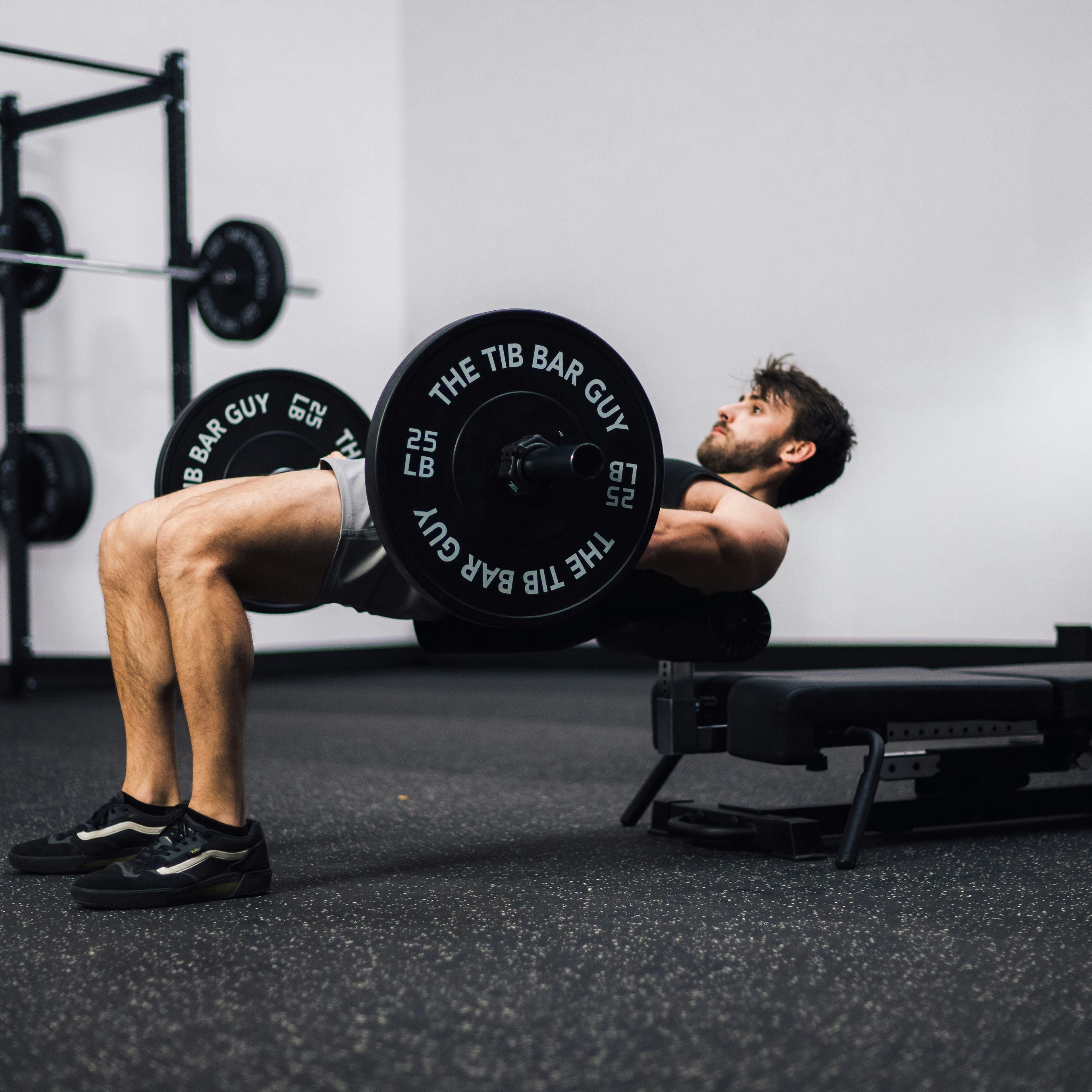 TBG Bumper Plate Bundle (230LBS) - Barbell Hip Thrusts