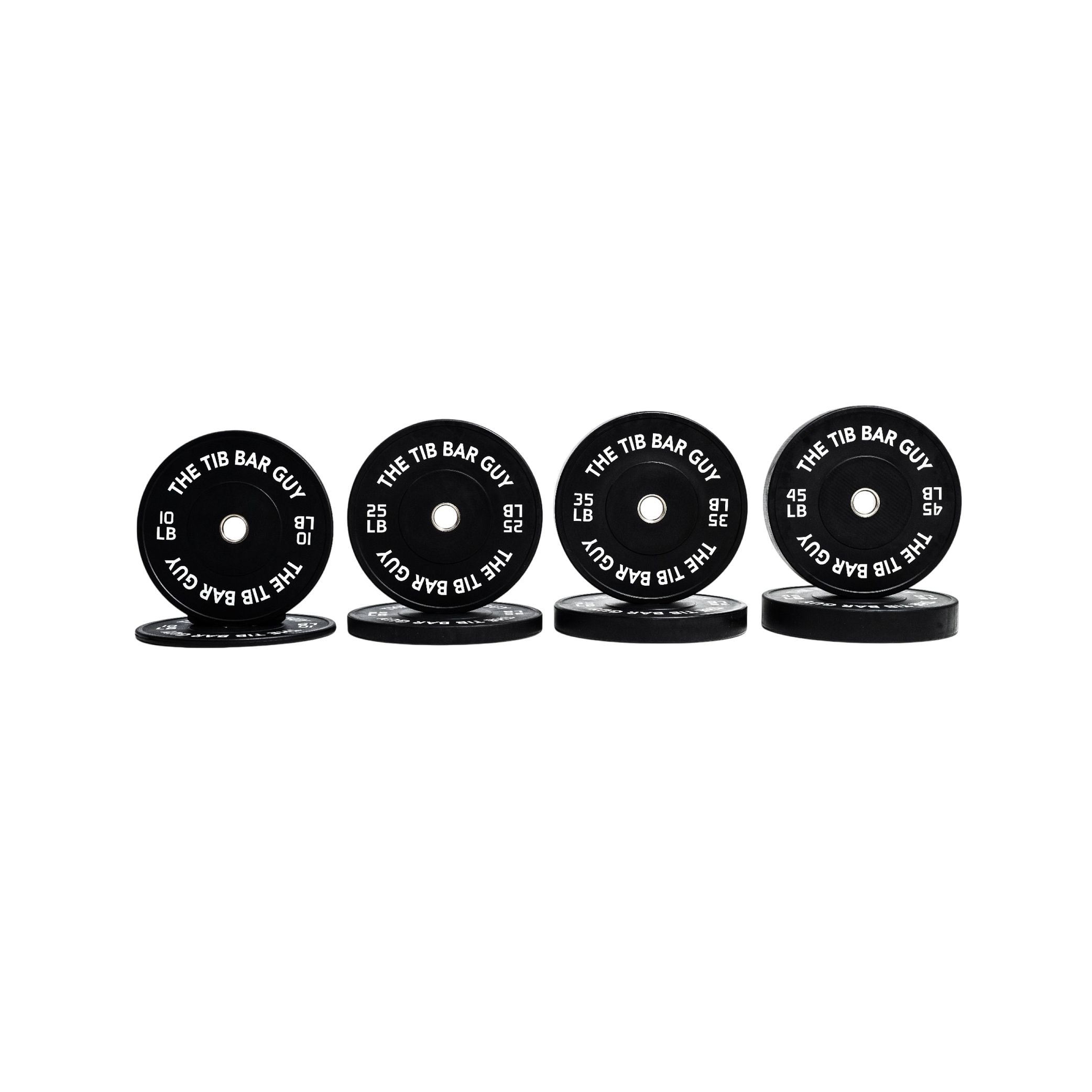 TBG Bumper Plate Bundle (230LBS) - The Tib Bar Guy