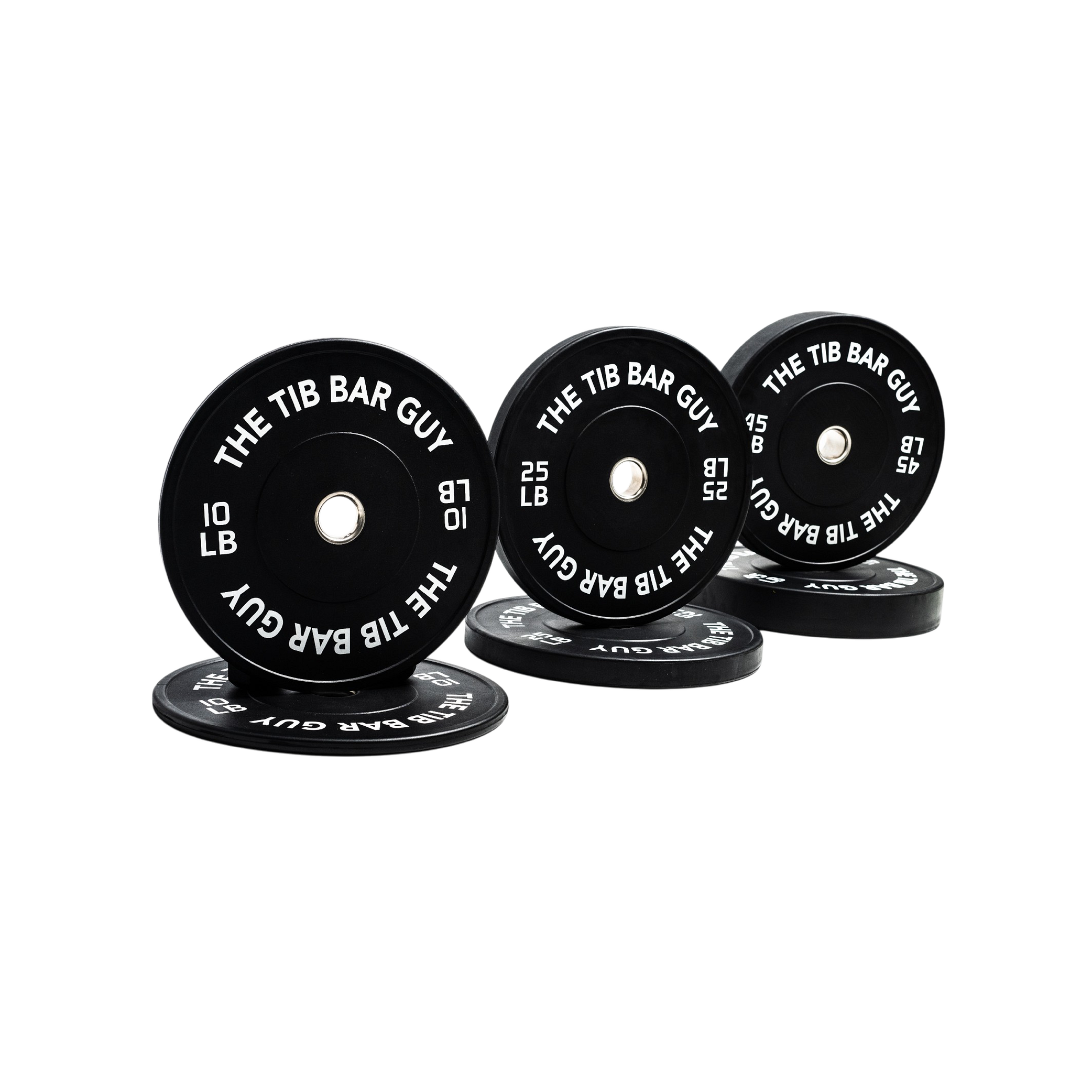 TBG Bumper Plates (160LBS) - The Tib Bar Guy