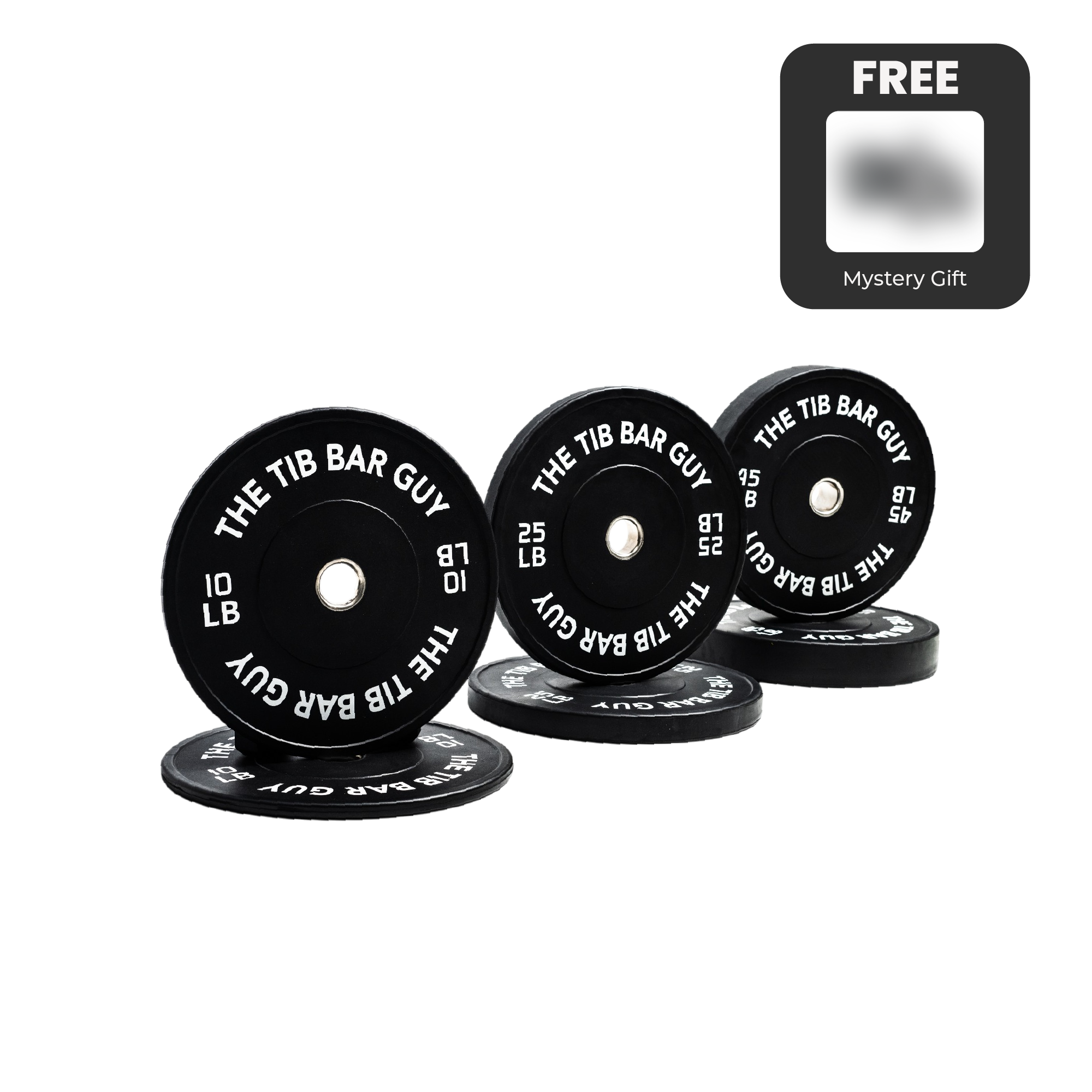 TBG Bumper Plates (160LBS)
