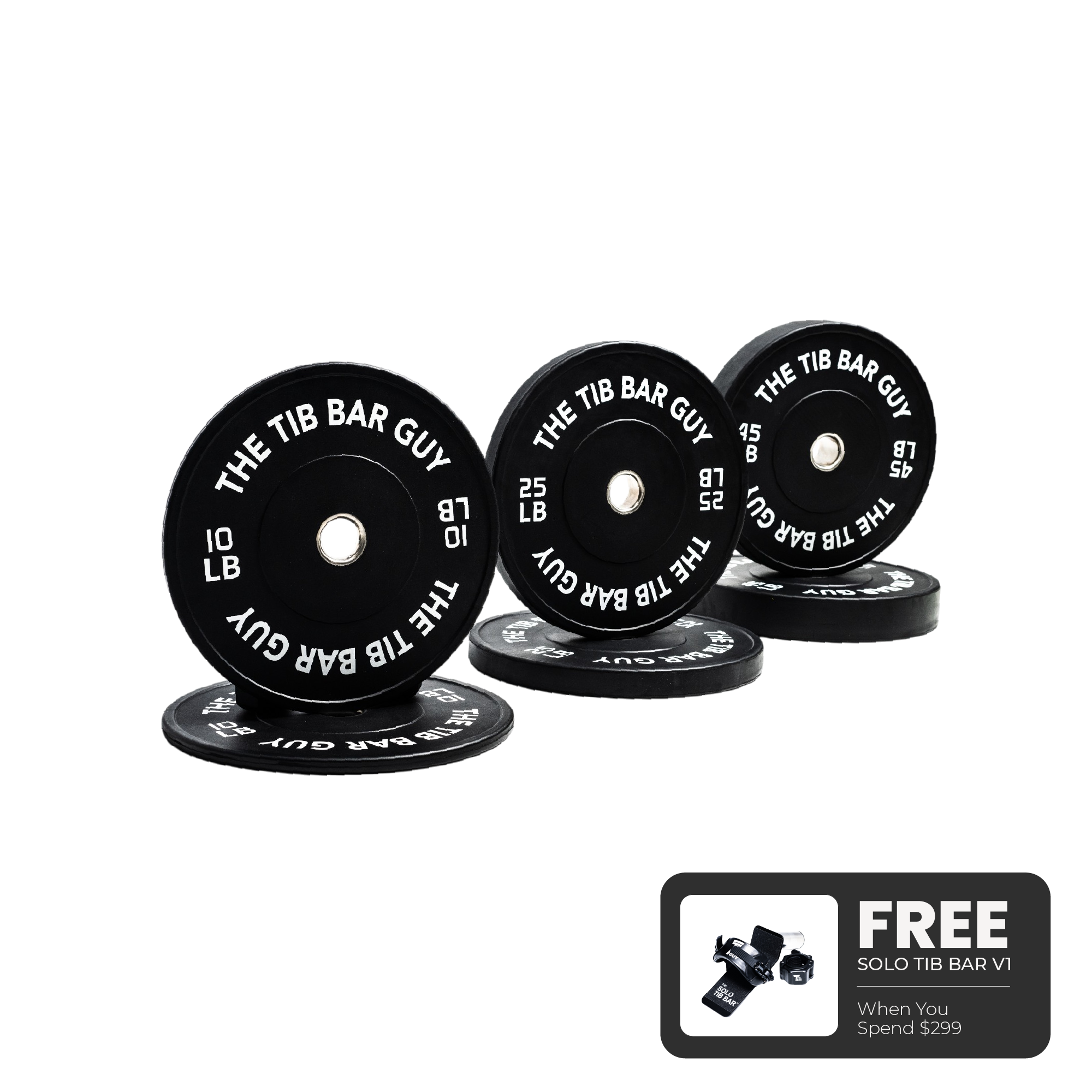 TBG Bumper Plates (160LBS)
