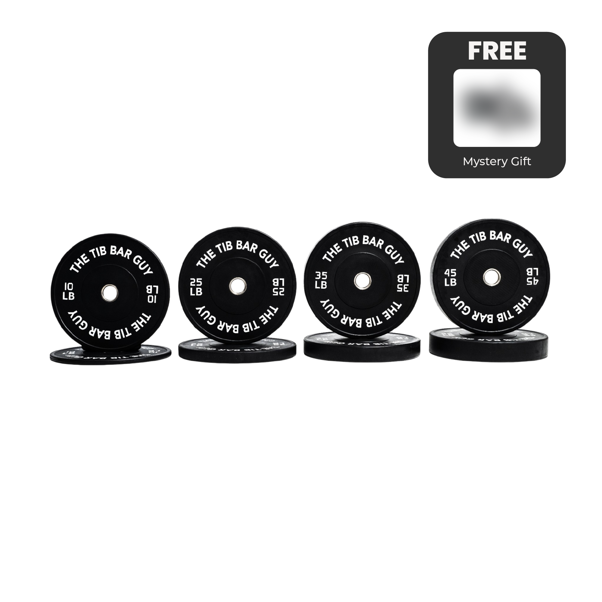 TBG Bumper Plate Bundle (230LBS)