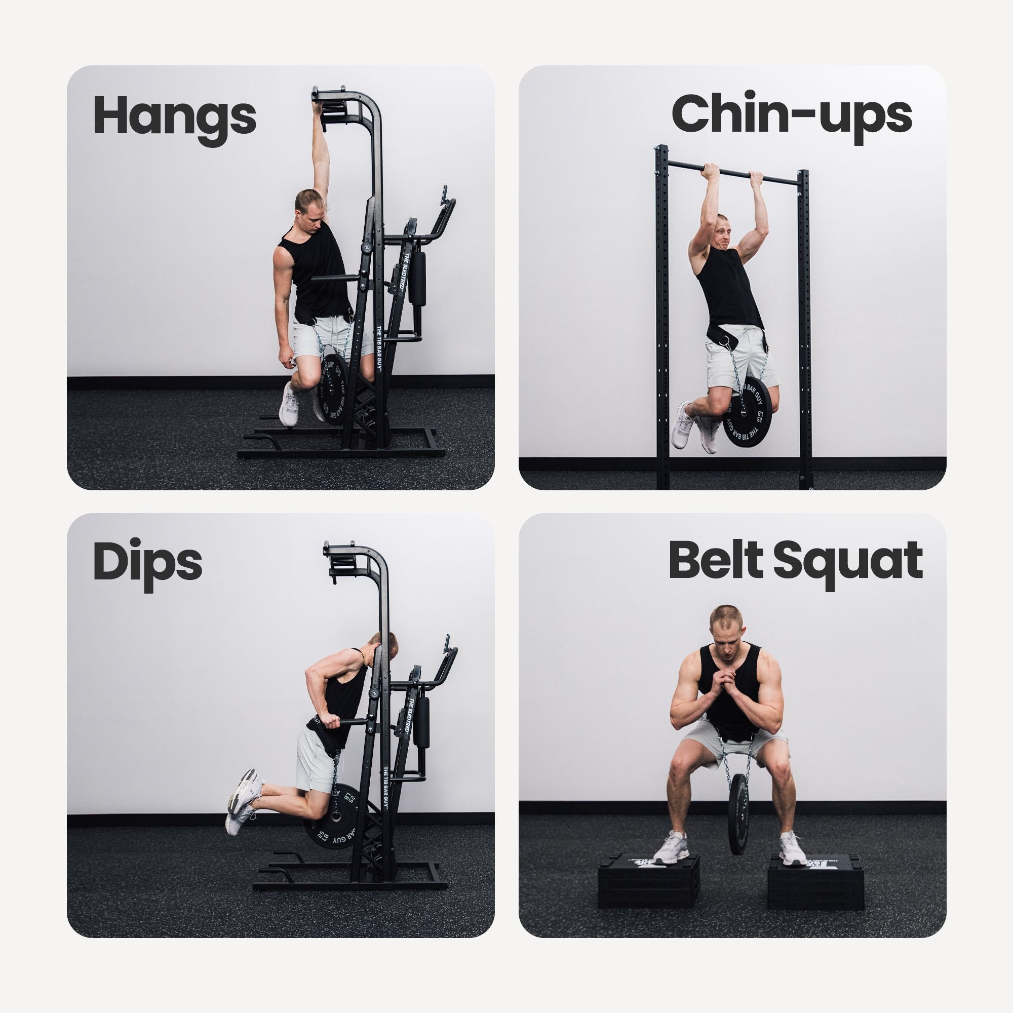 TBG Dip Belt - Exercises 2