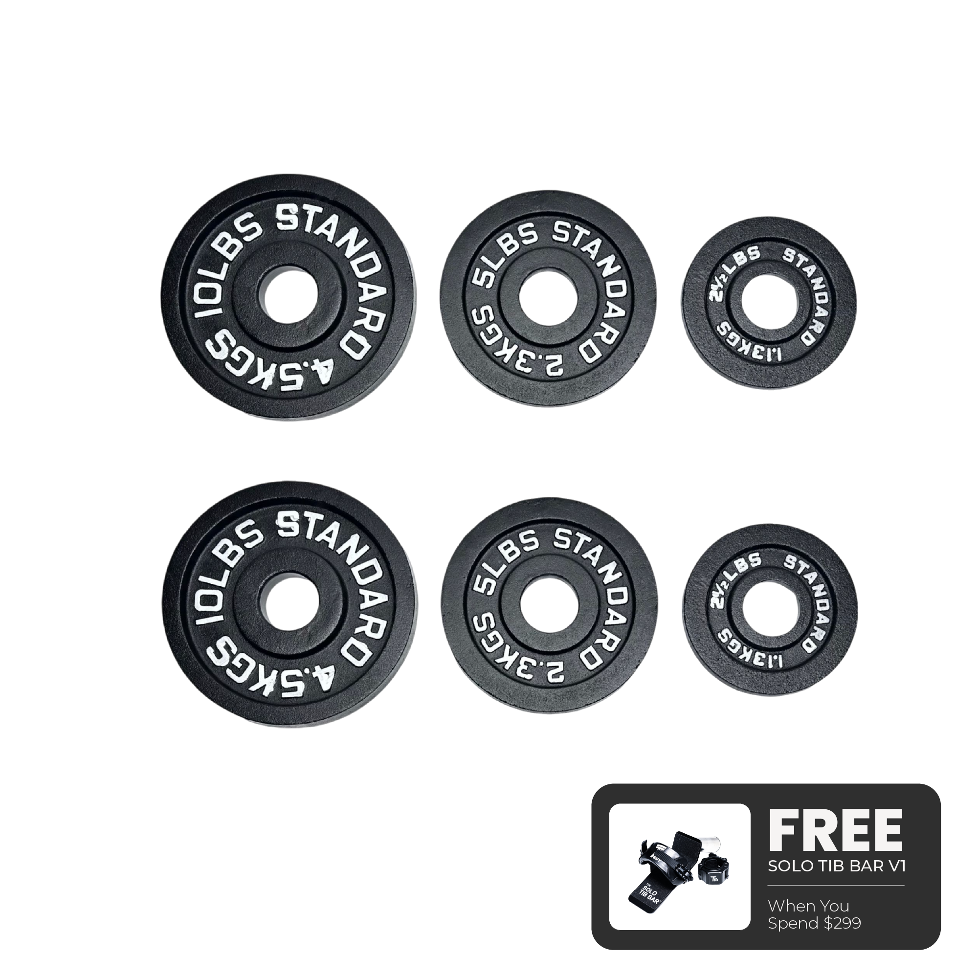 The Weight Plates - 35 lbs Bundle