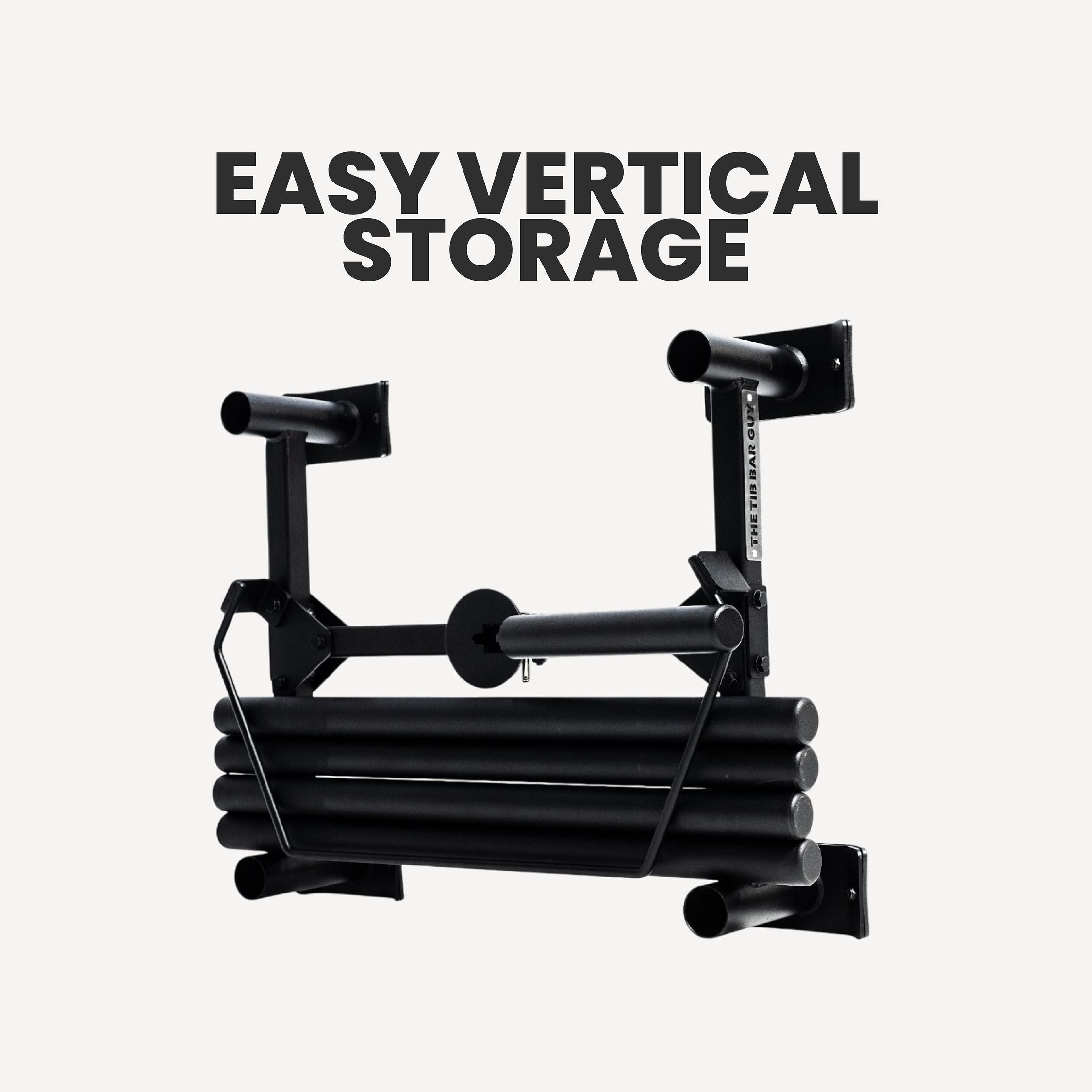 The Push-Pull Sled  -  Easy Vertical Storage