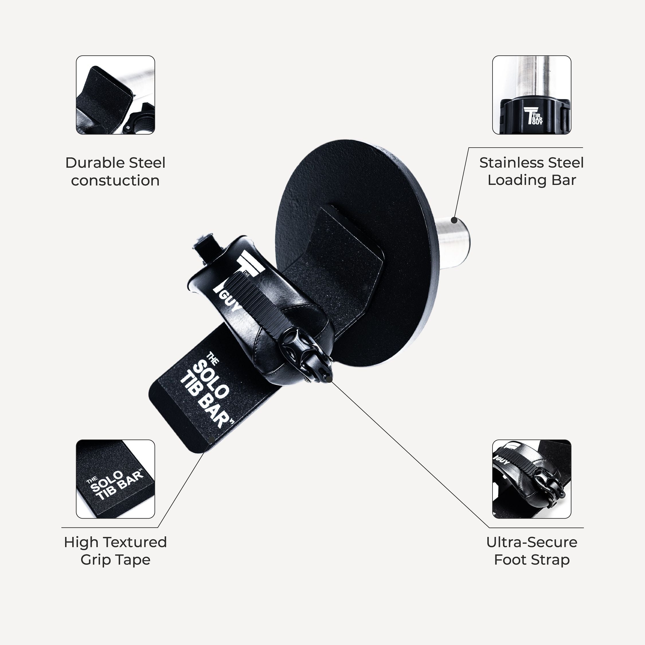 The Solo Tib Bar V1 - Infographic