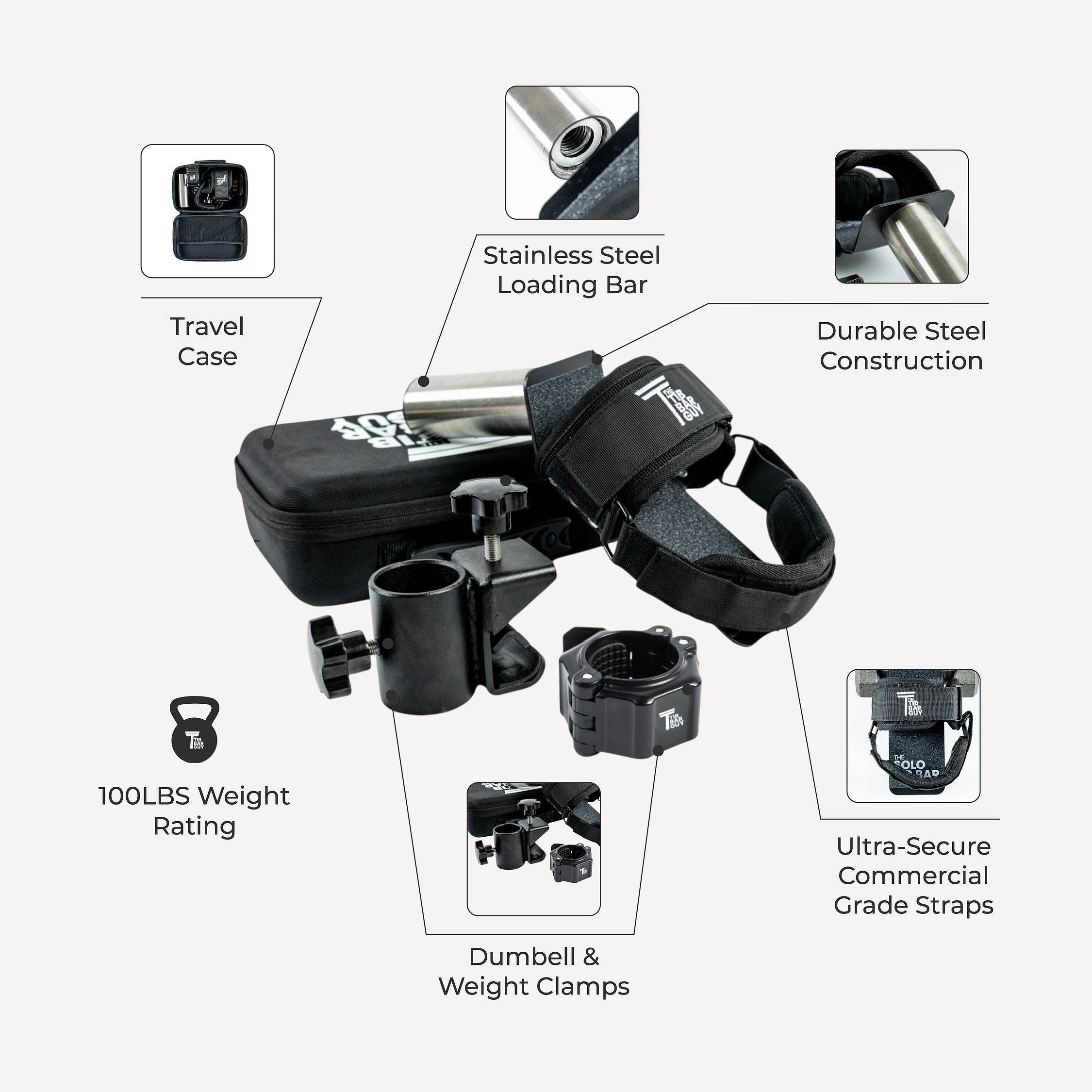 The Solo Tib Bar V2 - Infographic