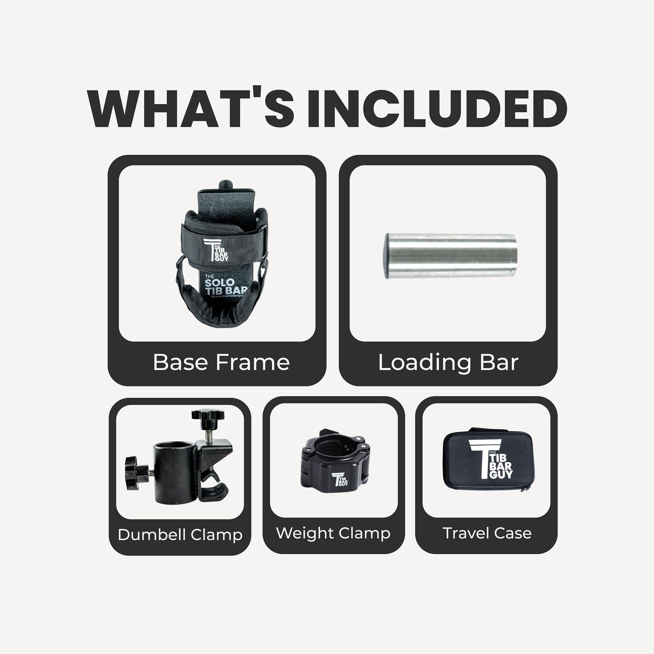 The Solo Tib Bar V2 - What's Included