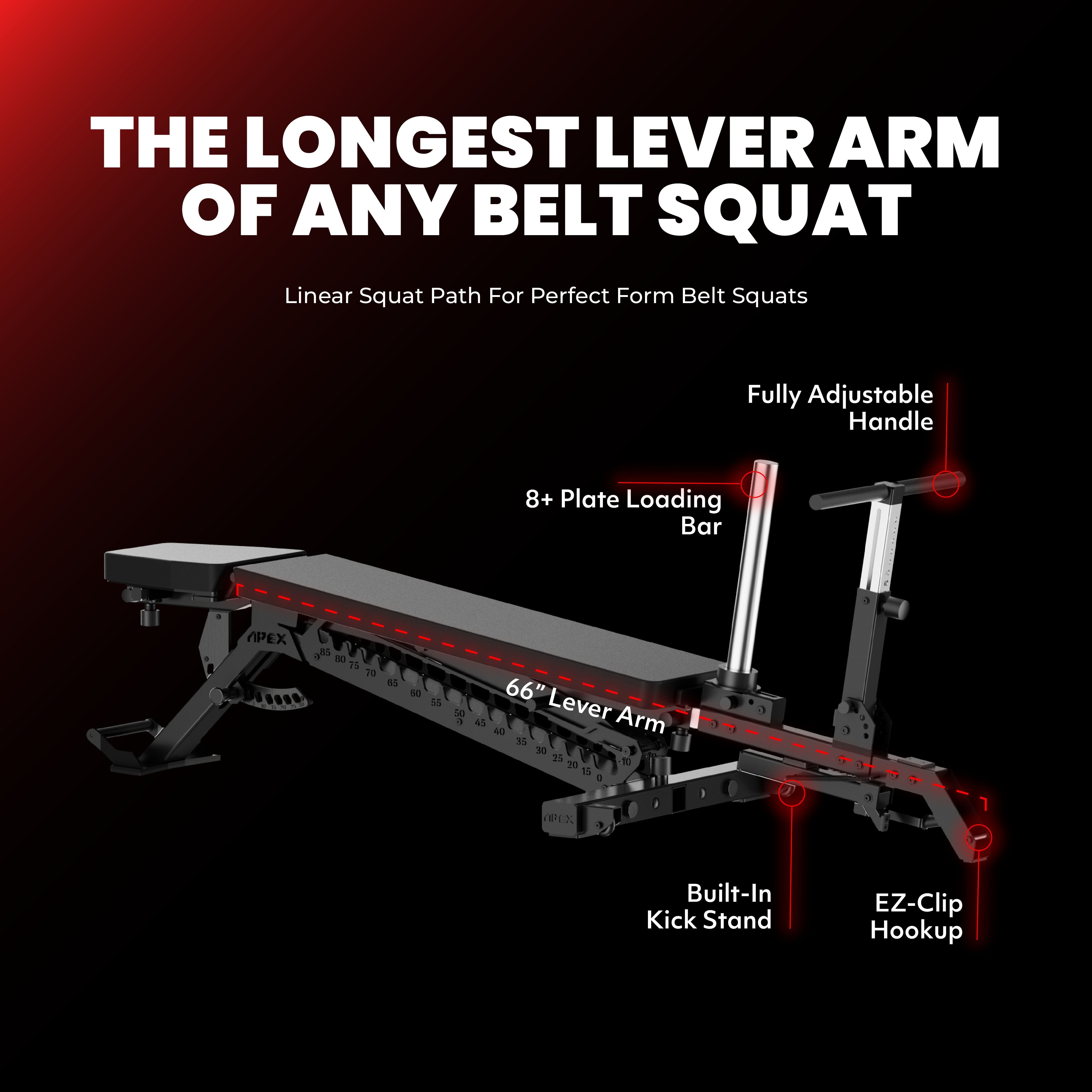 APEX BARRETT BELT SQUAT MACHINE