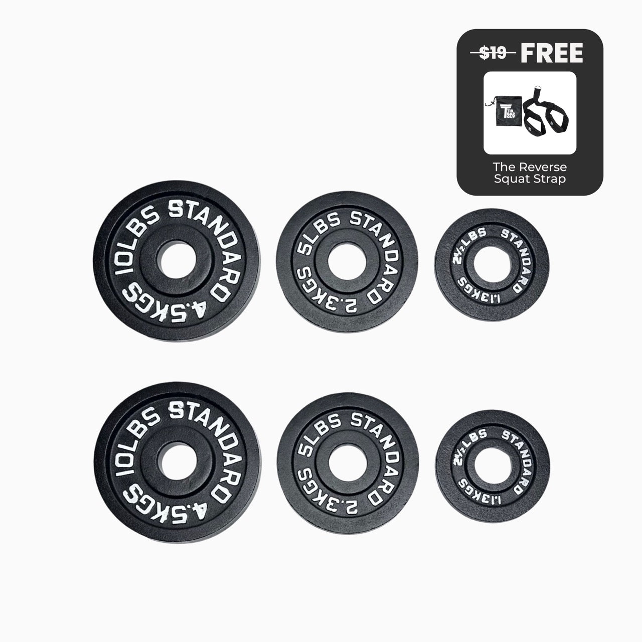 The Weight Plates - 35 lbs Bundle