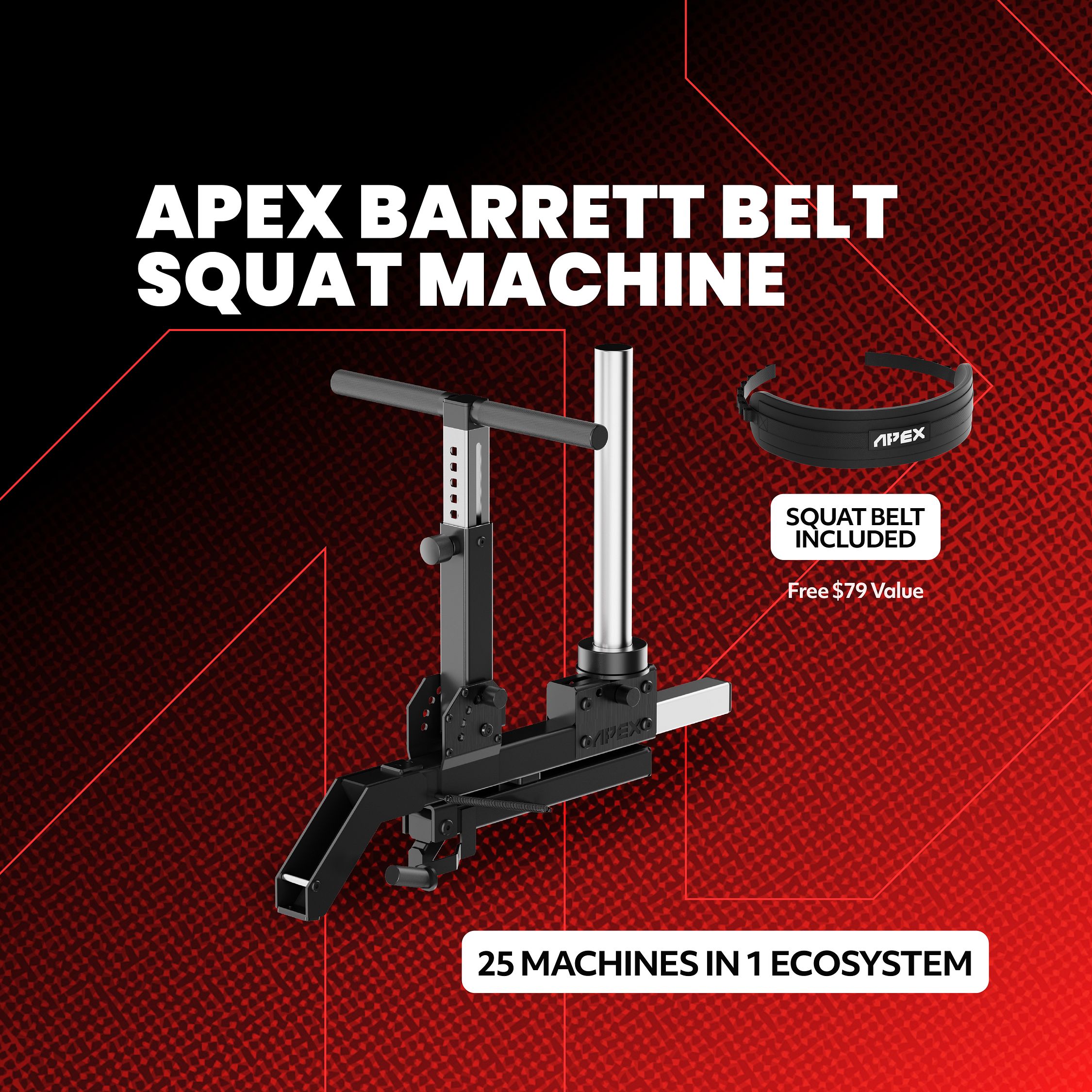APEX BARRETT BELT SQUAT