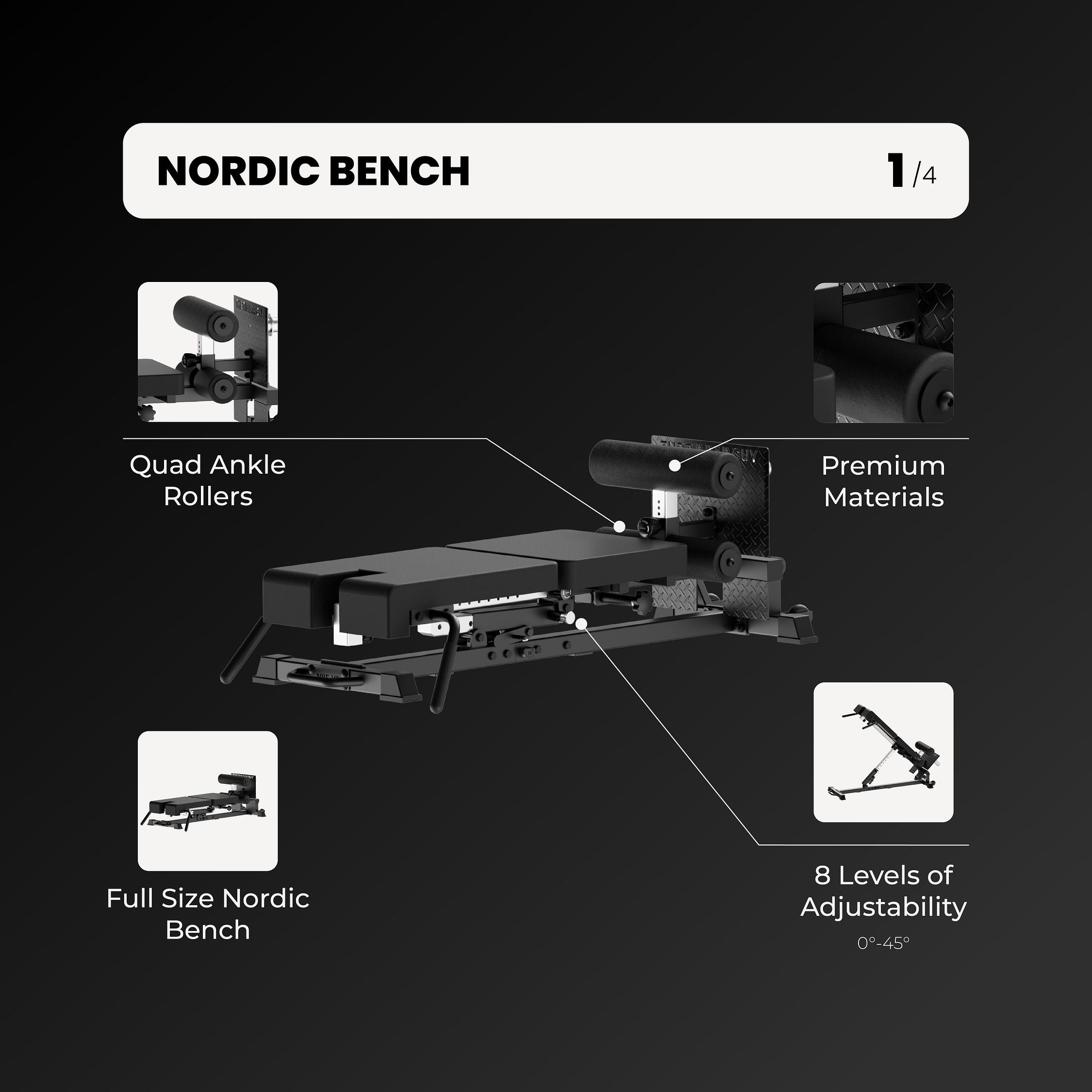 Nordic Back Extension Machine V2