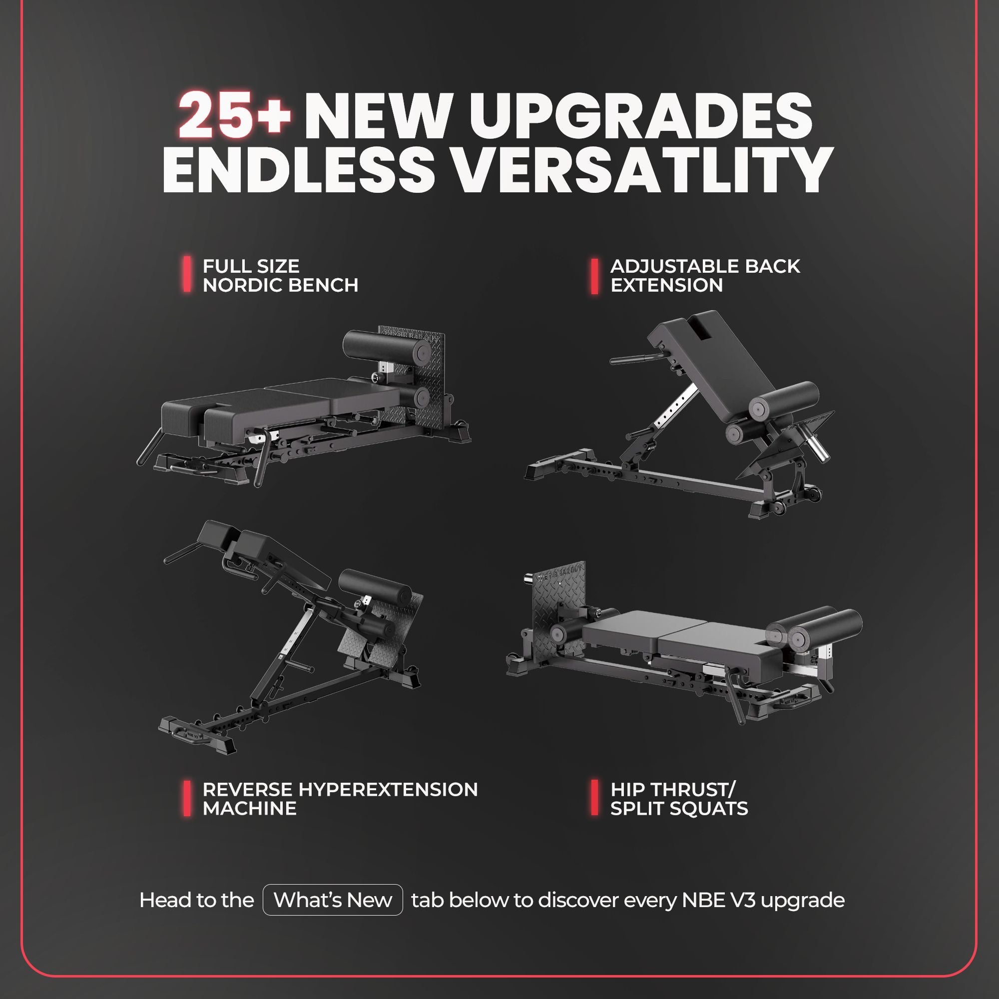 Nordic Back Extension Machine V3